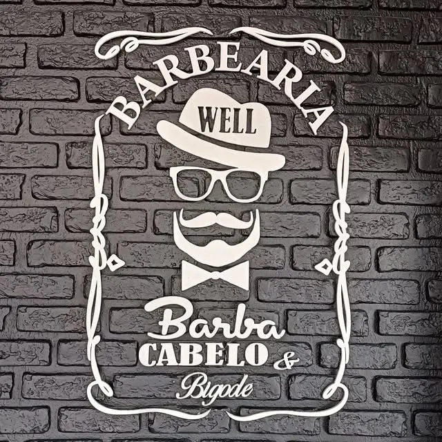 Arte da Barbearia Well: Barba, Cabelo & Bigode